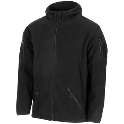 Mfh,  Fleece-Jacke, "Tactical", schwarz (XL)