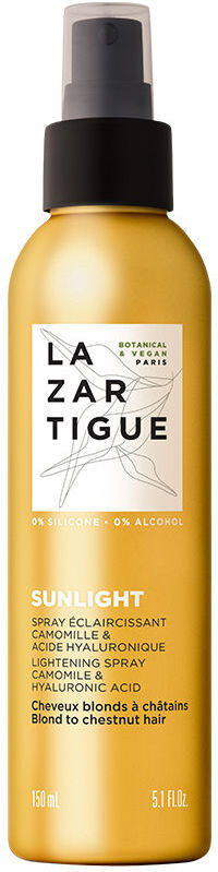 Lazartigue Spray éclaircissant Sunlight à la camomille et à l’acide hyaluronique