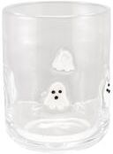 Storied Home Ghost Motif Glass Tumbler