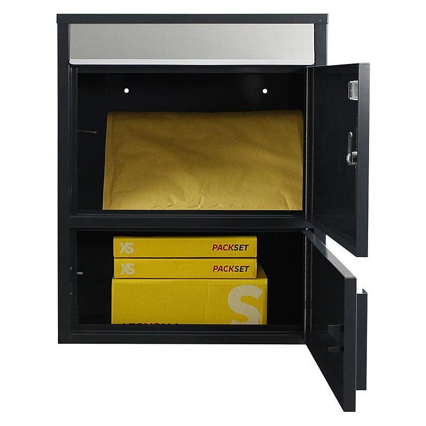 SafePost 921 TIAMAT Paketbriefkasten anth + 4 Schl (211132)