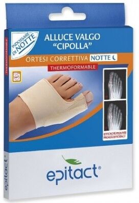 GR FARMA Srl Epitact - Ortesi Correttiva Notte per l' Alluce Valgo Cipolla Taglia M 1 pezzo