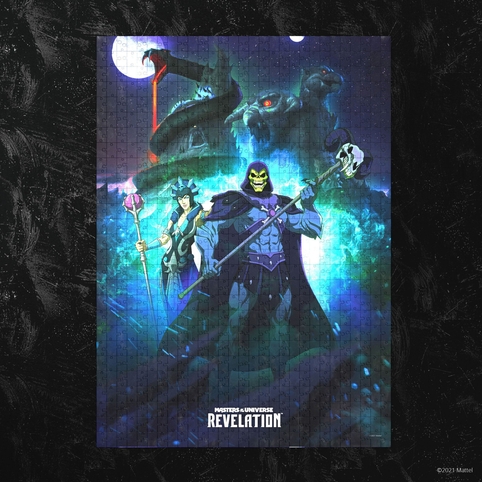 Masters of the Universe: Revelation Puzzel Skeletor en Evil-Lyn 1000 stukjes