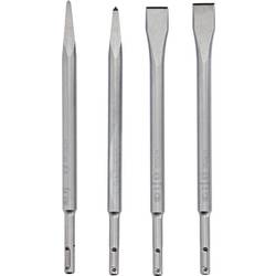 Bosch Accessories 2607017516 Meißel-Set 4teilig 20 mm Gesamtlänge 250 mm SDS-Plus 1 Set