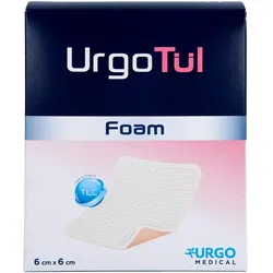 Urgo, Verbandsmaterial, UrgoTül Foam 6x6cm, 10 St VER
