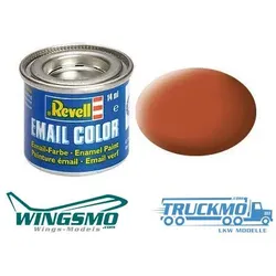 Revell Farbe Modellbau Email Color Braun matt 14ml RAL 8023 32185