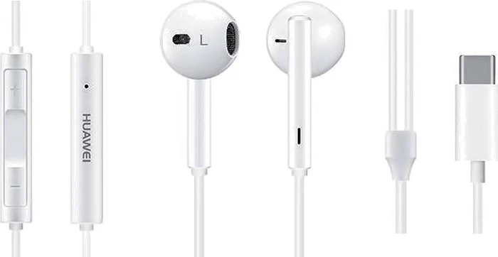 Huawei USB Typ-C Stereo-Headset CM33 weiß