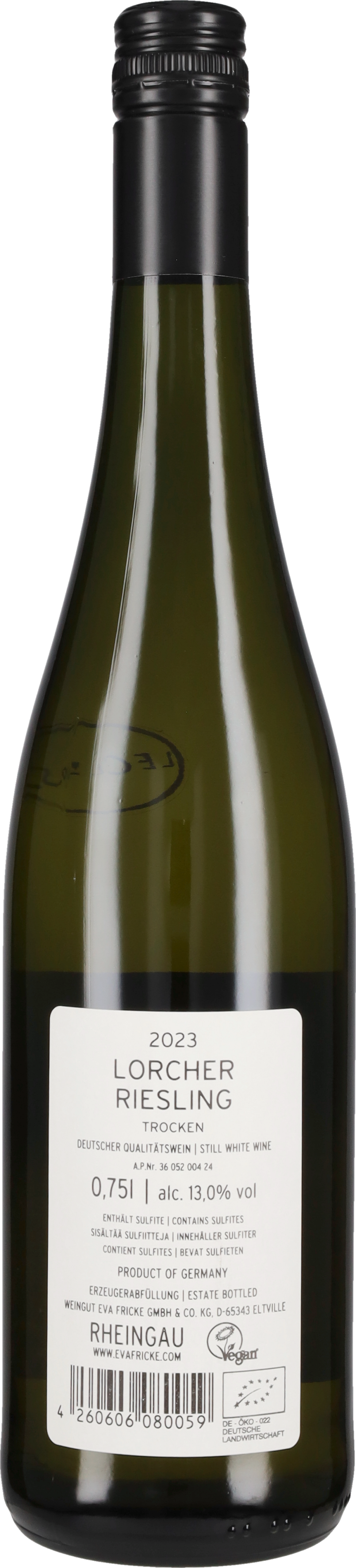 Riesling Trocken 'Lorch' Eva Fricke 2023