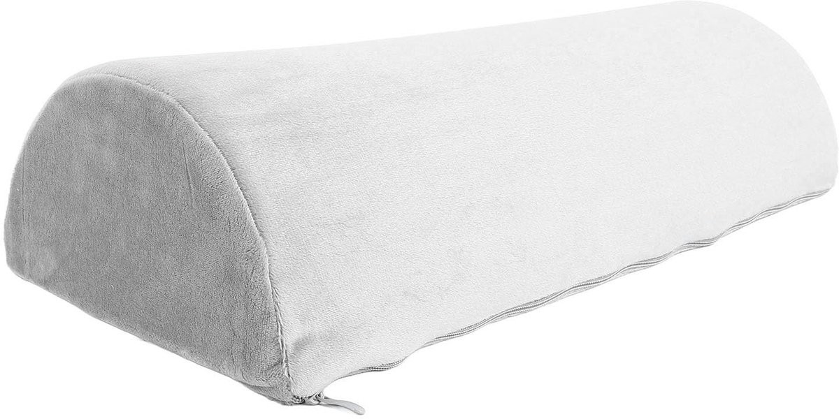 Dailygoods Half Moon Ergonomisch Geheugenschuim Kussen - Multifunctioneel Ondersteuningskussen voor Taille, Nek of Benen