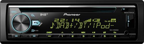 Pioneer DEH-X7800DAB Autoradio DAB+ Tuner, Bluetooth-Freisprecheinrichtung, Anschluss für Lenkradfernbedienung
