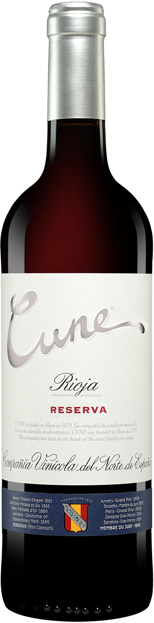 C.V.N.E. Cune Reserva 2020 14% Vol. Rotwein Trocken aus Spanien