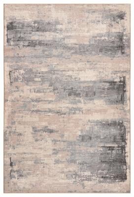 Terra by Obeetee Avalon Brushstrokes Gray Rug