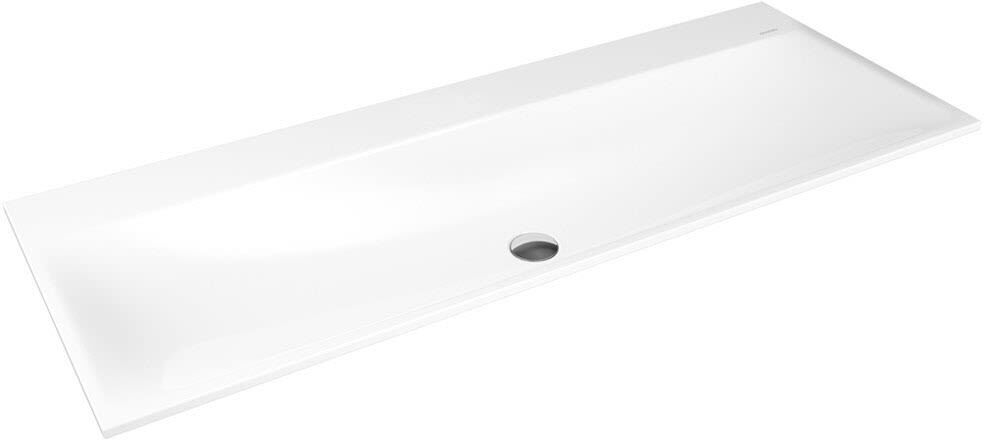 Kaldewei SILENIO Einbauwaschtisch 3039 ohne Hahnlochbohrung, ohne Überlauf, 120 cm