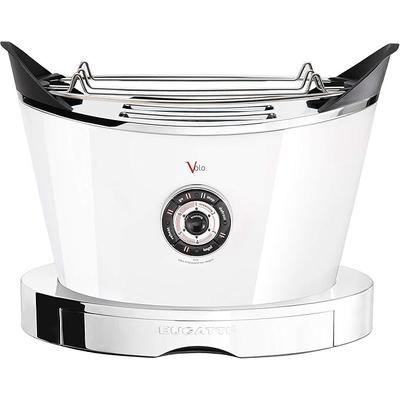BUGATTI – Volo Toaster, weiße Farbe – einfarbige Oberfläche – 930 Watt