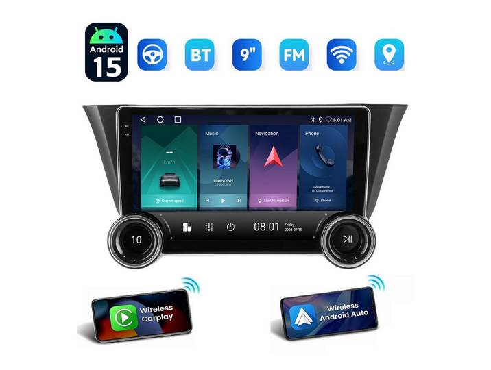 ESSGOO DAB+ Autoradio Für Iveco Daily 2014-2021 Android Carplay GPS Navi WIFI Autoradio (RDS, 4+64GB(optional), DAB (optional), FM, GPS, DAB+ (optional), WIFI, Apple Carplay Android Auto GPS Navi WIFI BT EQ)