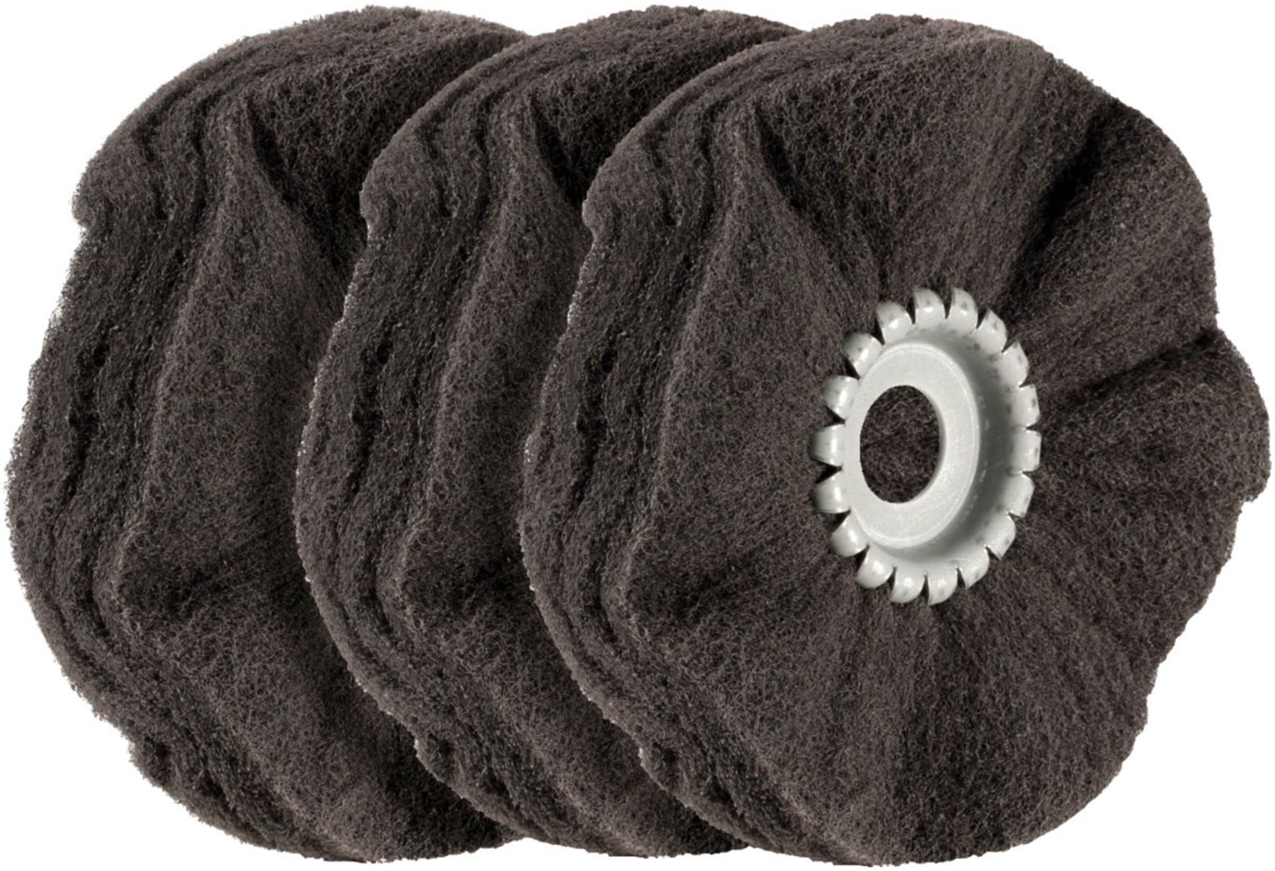 Osborn Schleifvliesring-Set, 3-teilig (SiC), zum Satinieren fein, Ring-⌀ 200 mm (L065681702)