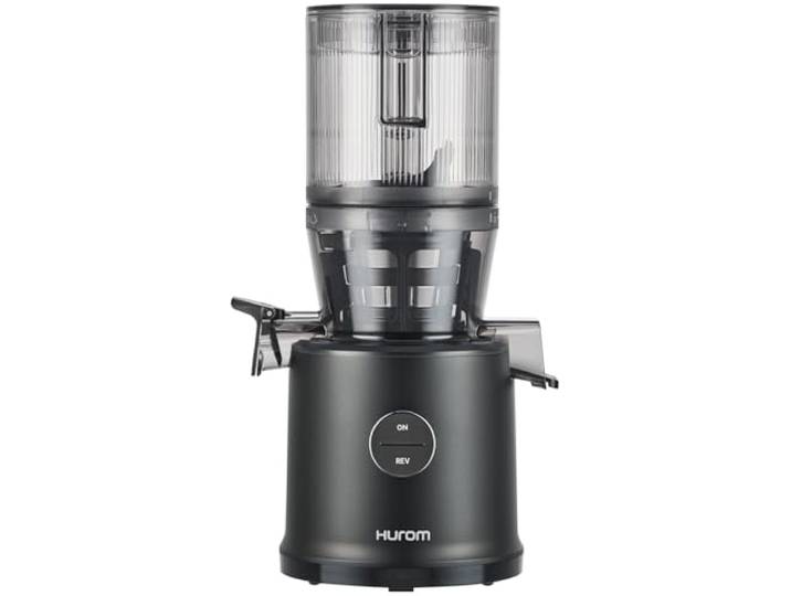 Hurom H80-ST Neuer Slow Juicer Elektrische Kaltpresse Entsafter für Gemüse & Obst 2.2L Kapazität Automatische Entsaftungsfunktion BPA-frei 15 Jahre Garantie 200W (Mattschwarz)