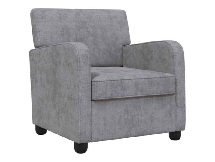 Todiikf Sessel Hellgrau Chenille Modern Polstersessel Lesesessel Atmungsaktiver Chenille-Stoff, dicke Polsterung und breite Armlehnen für Wohnzimmer und Schlafzimmer.