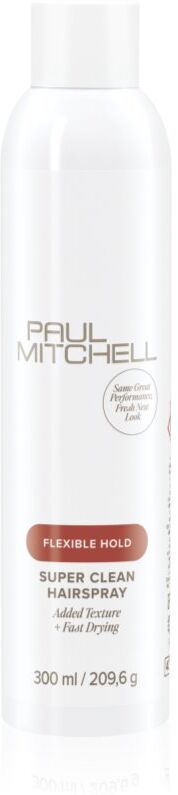 Paul Mitchell Flexible Hold Super Clean Hairspray laque cheveux fixation légère 300 ml