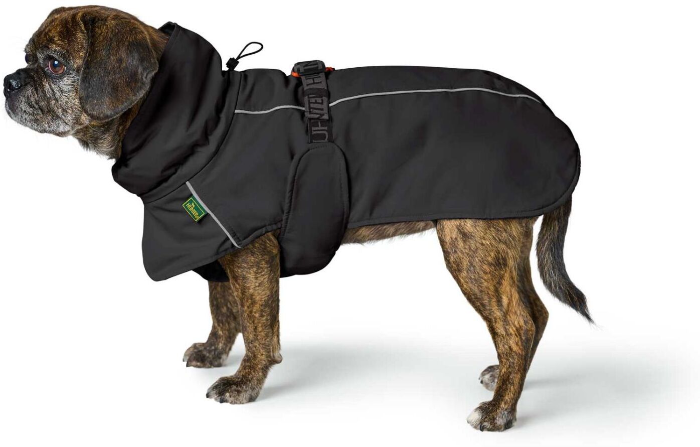 Hunter Cappotto per Pug e Bulldog Nordby Nero 36 cm