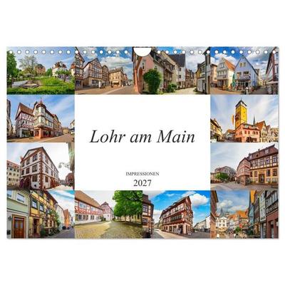 Lohr am Main Impressionen (Wandkalender 2027 DIN A4 quer), CALVENDO Monatskalender