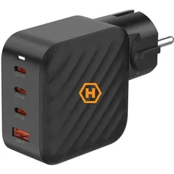 Monroe HAMMER RapidCharge 100W (100 W, 4 Ports), USB Ladegerät, Schwarz
