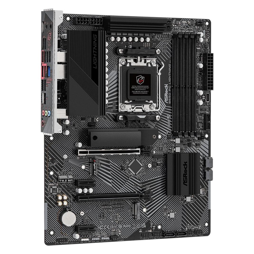 AsRock B650 PG Lightning (AM5, AMD B650, ATX) (90-MXBK20-A0UAYZ)