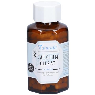 Naturafit Calcium Citrat Kapseln 120 St