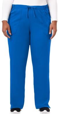 Plus Size Women's Jockey Scrubs Women's Extreme Comfy Pant by Jockey Encompass Scrubs in Royal (Size M(10-12))