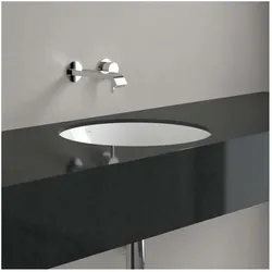 Villeroy und Boch Architectura Unterbauwaschbecken 5A754601 400 x 400 x 175 mm, Weiß Alpin, ohne Überlauf, Außenseite nicht glasiert