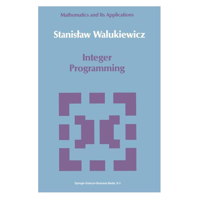 Springer Integer Programming (Englisch, Stanislav Walukiewicz) (63673807)