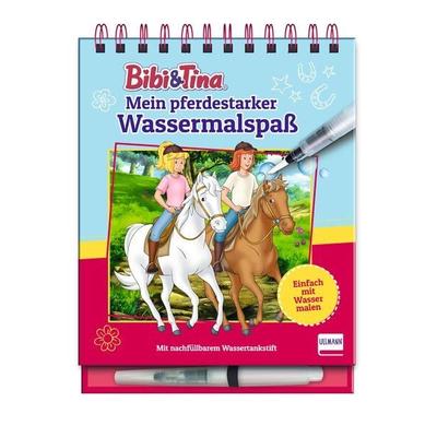 Bibi & Tina – Mein pferdestarker Wassermalspaß (Magic Water Colouring), Gebundene Ausgabe von , Ullmann Medien, 978-3-7415-2583-4
