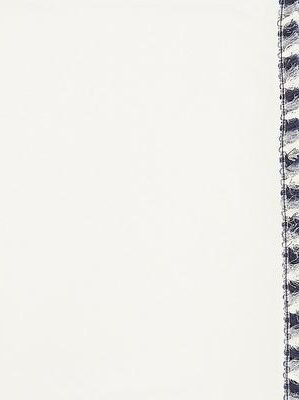 "Tassel Trim Sunbrella Outdoor Drapery Panel - Blue, 50""W x 96""L - Ballard Designs"