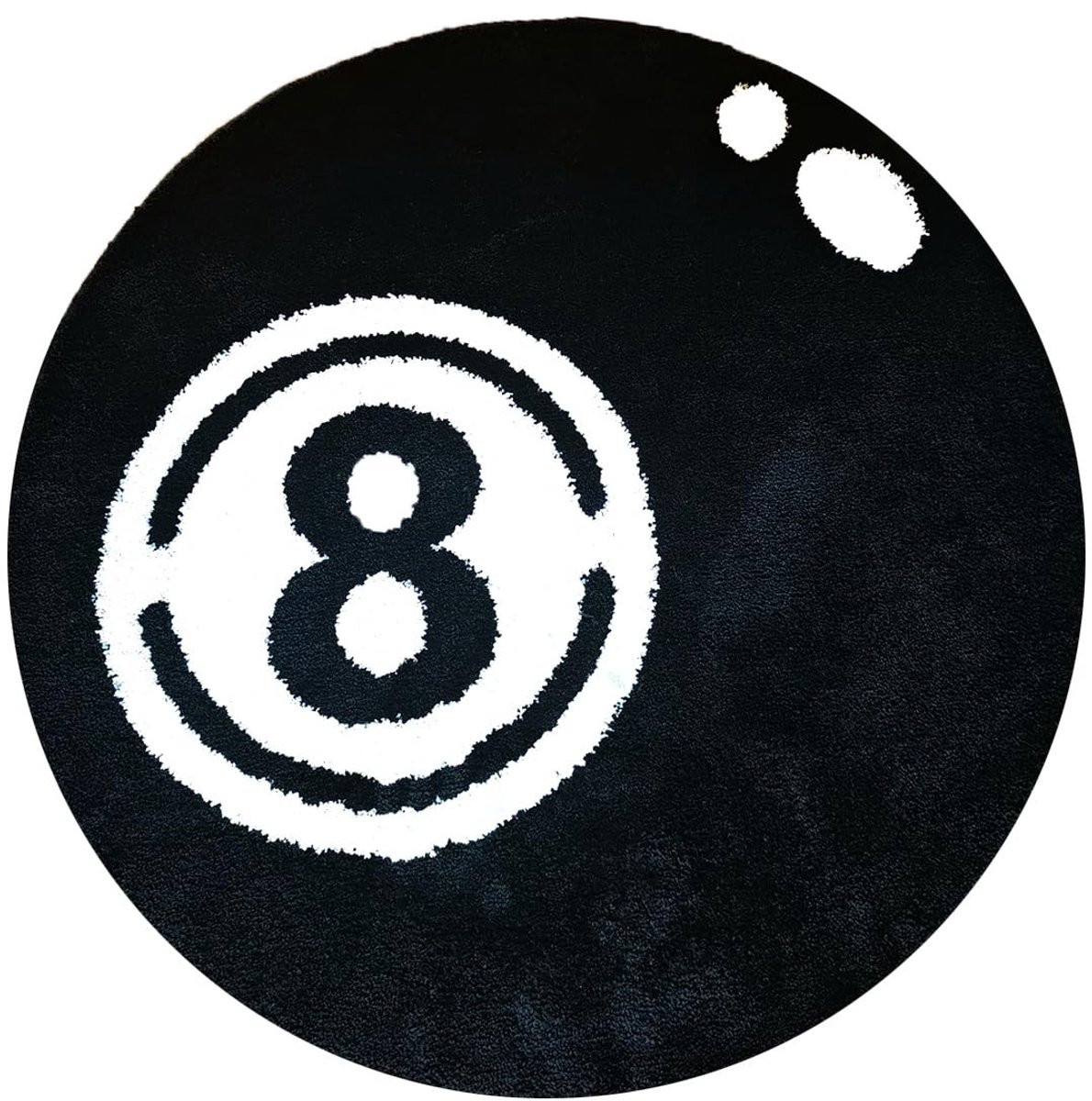 Omgoods Billiards Tapijt 8 Ball Microfiber 80x80 cm