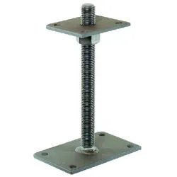 Pitzl Pfostenträger Typ 11013.1200 mit Gewindestange 250mm ZiNiP