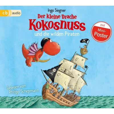 Der kleine Drache Kokosnuss und die wilden Piraten - Ingo Siegner, CD, 9783866048126