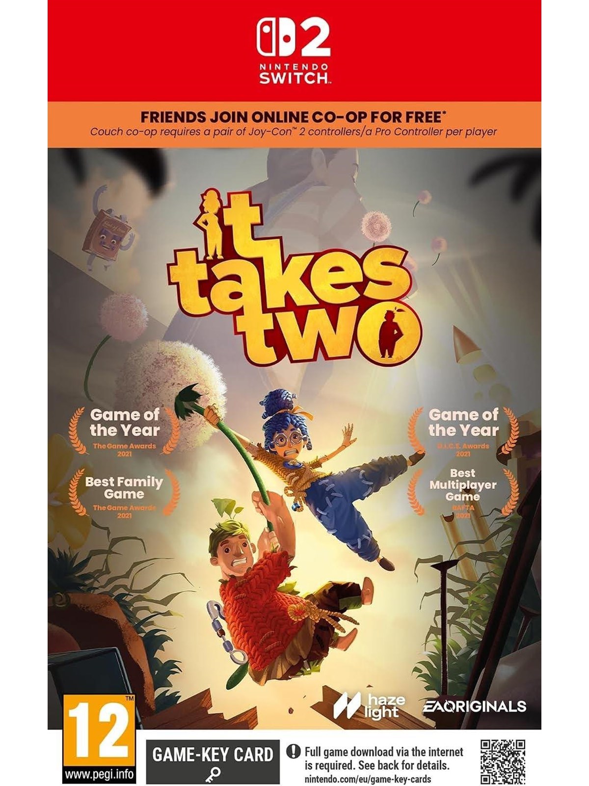 It Takes Two Card - Nintendo Switch 2 - Action/Abenteuer - PEGI 12