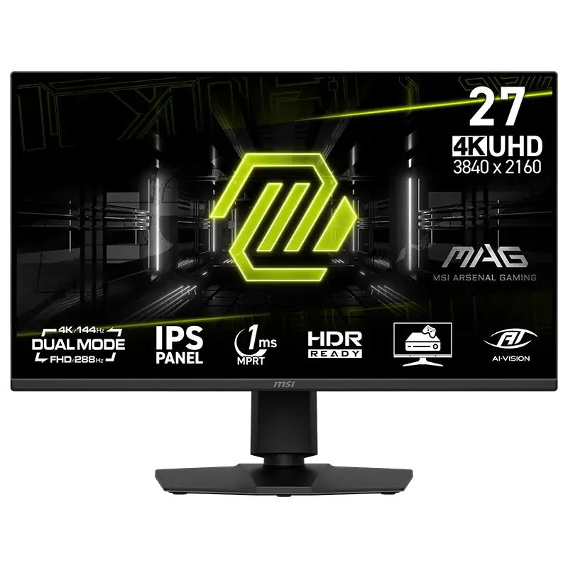 27" (68,58cm) MSI MAG 275UPDDE E14 schwarz 3840x2160 1xDisplayPort 1.4a / 2x HDMI 2.1