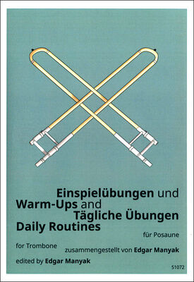 Martin Schmid Blechbläsernoten Einspielübungen für Posaune