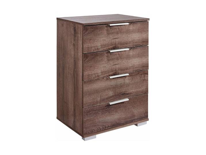 Wimex Kommode Easy Plus (mit Schubladen, 1 St., moderne Optik, mit Schubladen), 52x38x74cm mit Schubladen Schlammeiche