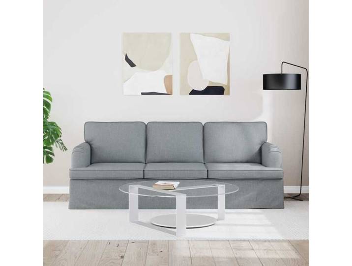 Promo 2026 Canapé - SARAZYJ - Meuble de salon - avec accrocheur - Gris clair - S8186113