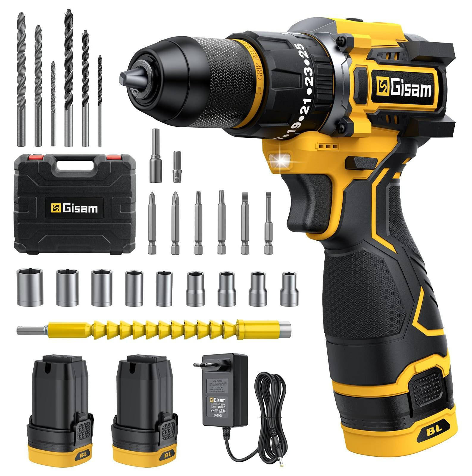 Selius Accuboormachine 16,8 V met 2 accu's en 28 accessoires