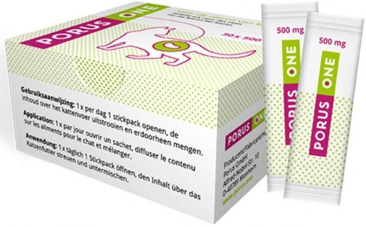 Dechra PORUS ONE 30 x 500 mg für Katzen