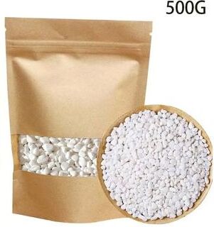 Uplifted Finds Natural Polished White Pebbles   Decorative River Stone Marbles   Zen Succulent & Aquarium Foundation Gravel 500 G