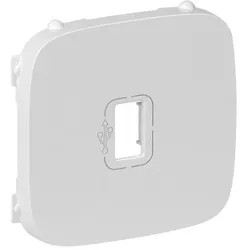 Legrand Valena Allure, Abdeckung für USB-Dose (ultraweiß)