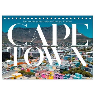 CAPE TOWN Spannende Landschaften in Kapstadt, Südafrika (Tischkalender 2026 DIN A5 quer), CALVENDO Monatskalender
