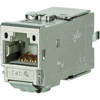 Metz Connect BTR C6Amodul Anschlussbuchse, Cat 6A, 180°
