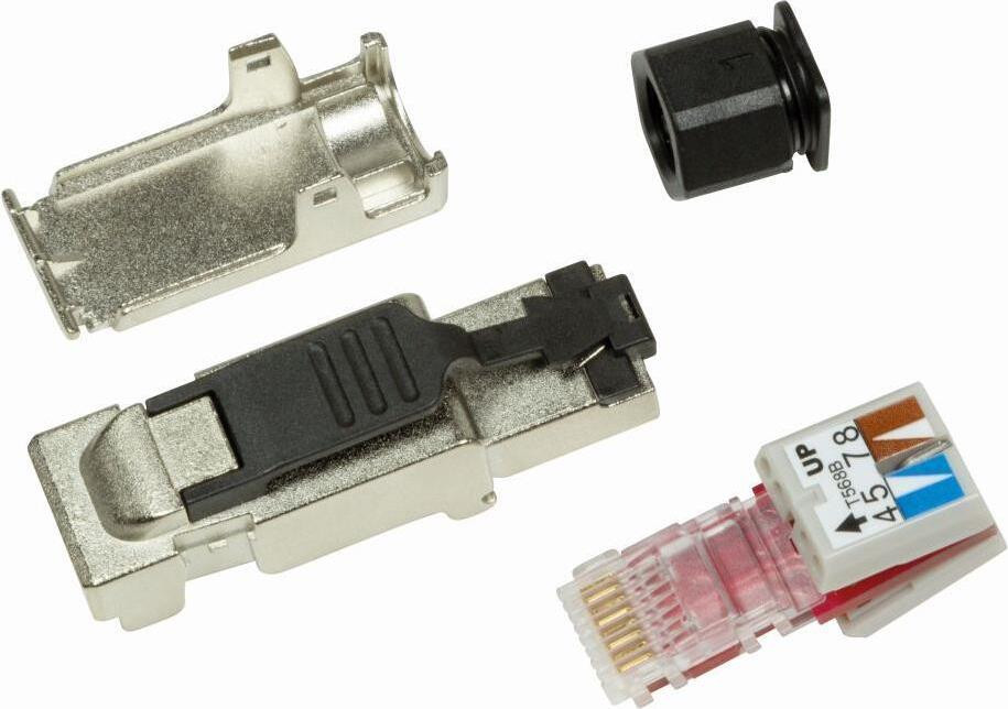 LogiLink PrimeLine Cat 6A connectoren voor veldmontage