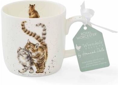 Royal Worcester Wrendale Design Mug Cats or Mouse Design