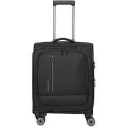 Travelite CROSSLITE Handgepäck S erweiterbar - Schwarz Koffer24