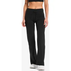 Paragon Soft Wide Flare Leggings Damen Black, Größe:M - Outdoor Tights - Schwarz